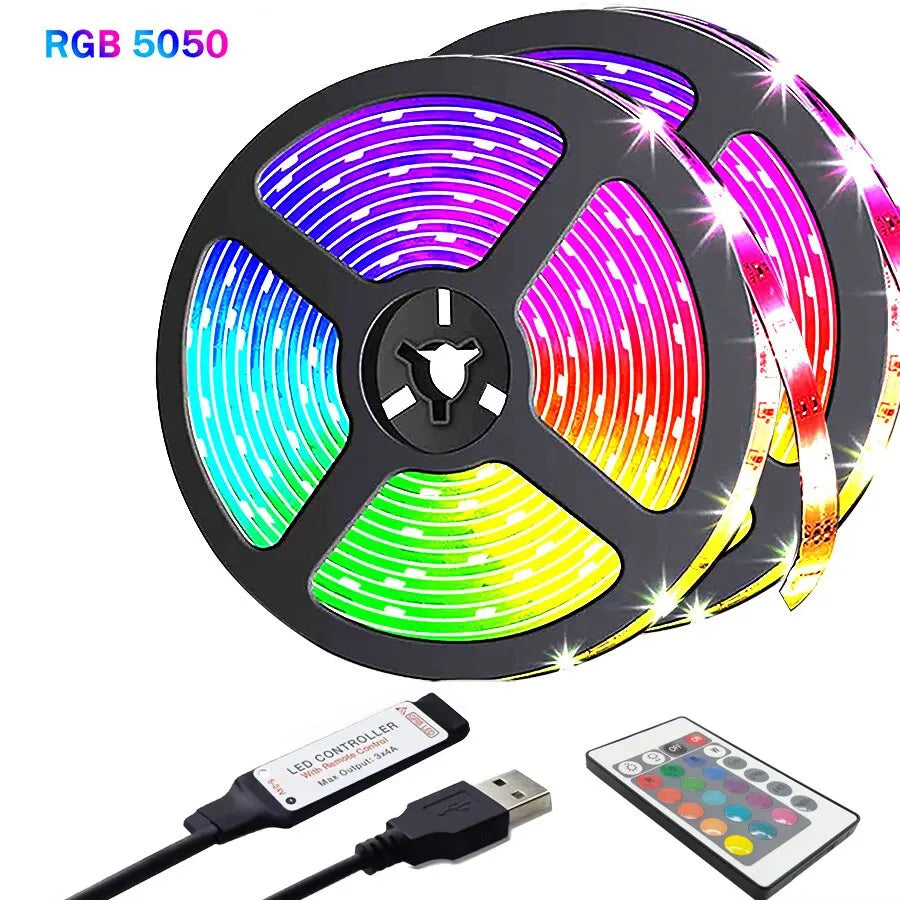 RGB LED Strip Light — 5M USB